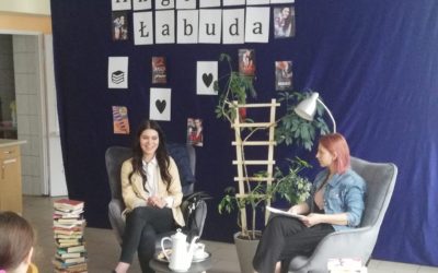 Popołudniowa herbatka z pisarką Angeliką Łabudą