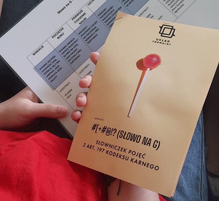,,SŁOWO NA G” – PORUSZAJĄCY SPEKTAKL TEATRU UKŁAD FORMALNY