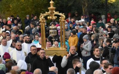 PIELGRZYMKA MŁODZIEŻY Z ZPR Z WROCŁAWIA DO TRZEBNICY