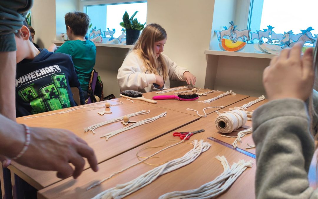 MAKRAMOWE ANIOŁKI – WARSZTATY RĘKODZIEŁA