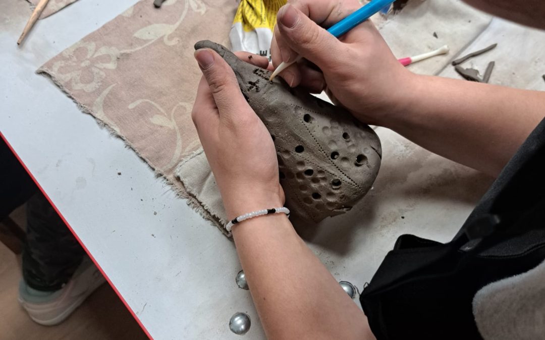 WIZYTA W PRACOWNI CERAMICZNEJ ,,4 ŻYWIOŁY”