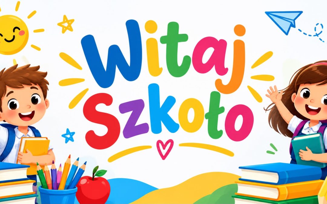 WRACAMY DO DZIAŁANIA! WITAMY W NOWYM ROKU SZKOLNYM!